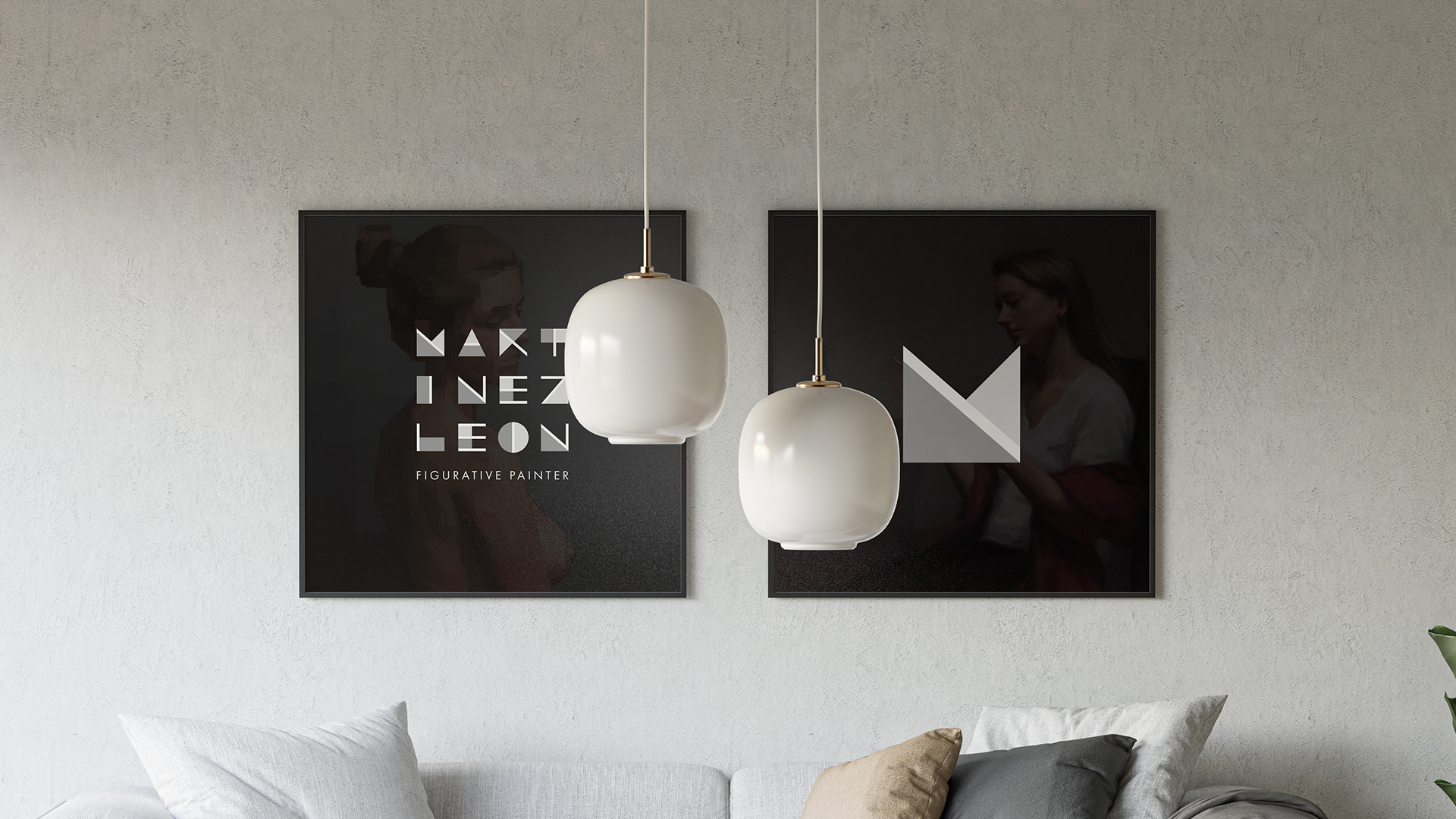 Martínez León - Aplicación sobre pintura